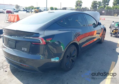 2025 Tesla Model 3 Long Range Rear-Wheel Drive from USA, damaged, VIN 5YJ3E1EA3SF976350